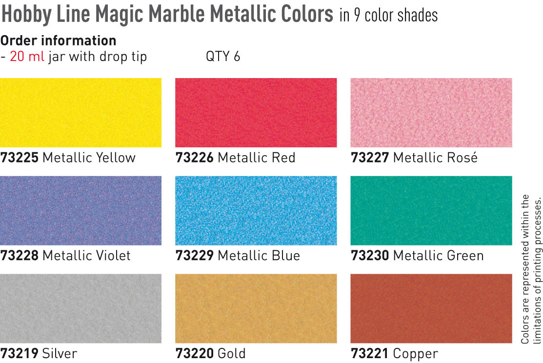 Magic Marble Metal 20ML Vert