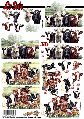 3 D 8215583 - Vaches
