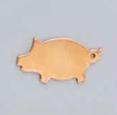 PENDANT PIG CARRIES HAPPINESS  1 P