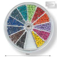Kit D'oeillets 12 couleurs BRILLANTS 12CL