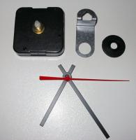 MOVEMENT OF CLOCK WITH BLACK STRAIGHT(RIGHT) MODERN NEEDLES L 10