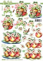 3D 8215729-Grenouilles Pommes