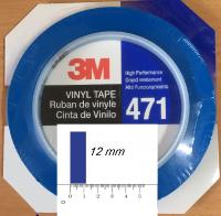 RUBAN ADHESIF - 12 mm x 33 m bleu