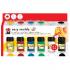 Kit 6 couleurs Easy Marble+15 Boules + attaches